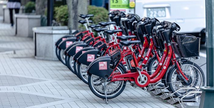 柏市でママチャリレンタル!!子供乗せ電動自転車4950円!!